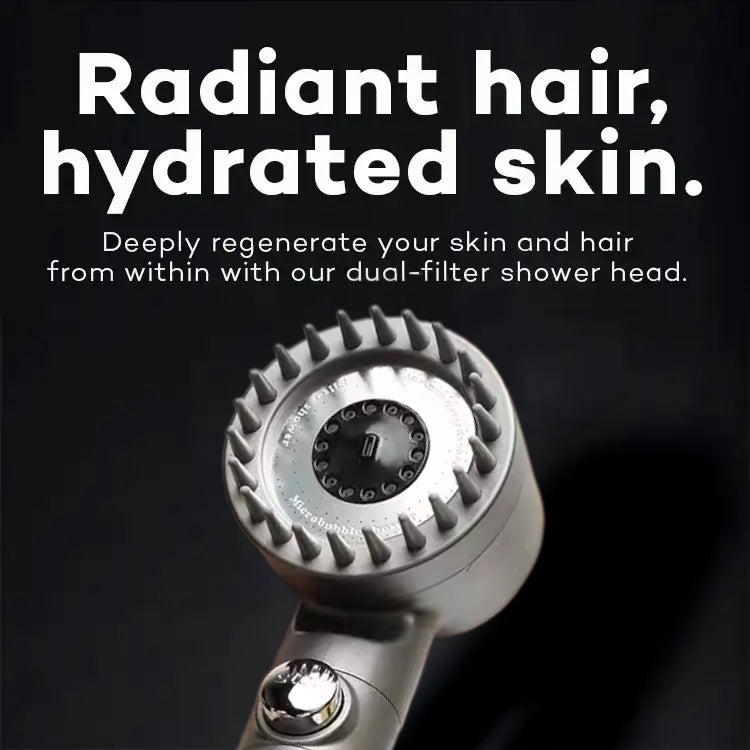 VcPure™ V2 - Filtered Shower Head + Ebook Included