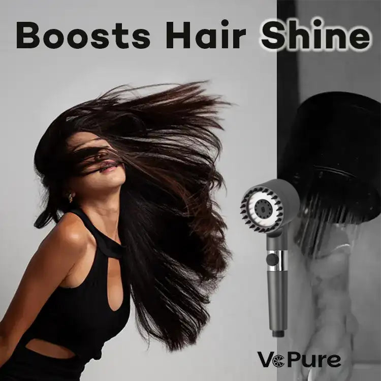 VcPure™ V2 - Filtered Shower Head + Ebook Included