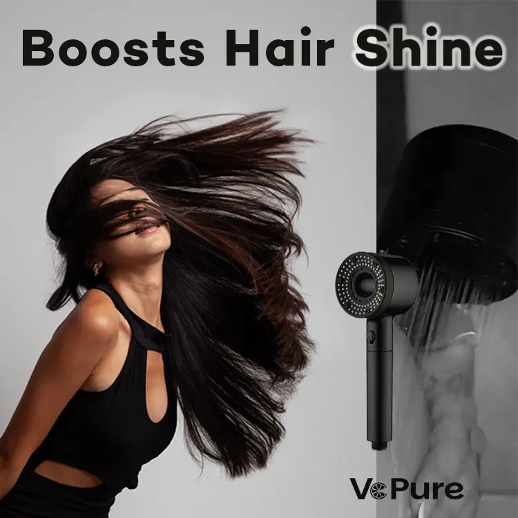 VcPure™ Filtered Shower Head 2.0 + Ebook Included