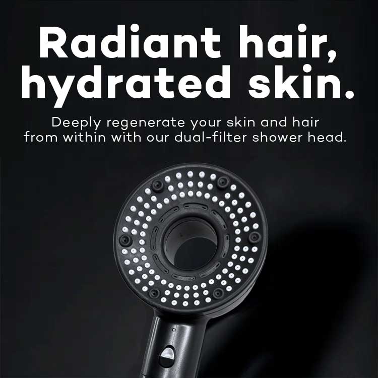 VcPure™ Filtered Shower Head 2.0 + Ebook Included