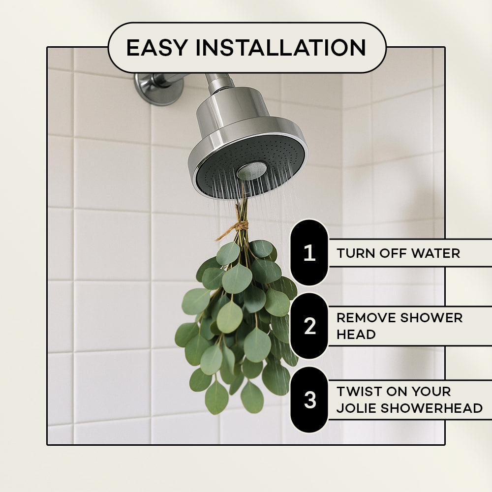 The Filtered Showerhead + Ebook Included