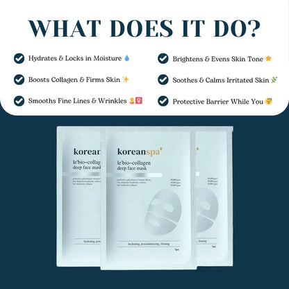 le’bio - Collagen Deep Face Mask