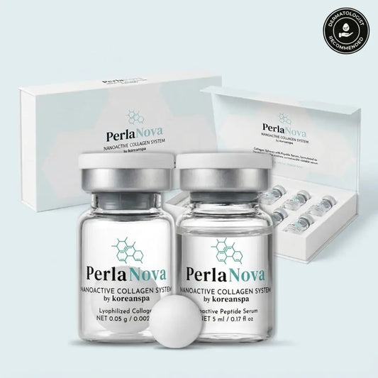 Freeze-dried collagen serum PerlaNova — activated with bio-peptide serum
