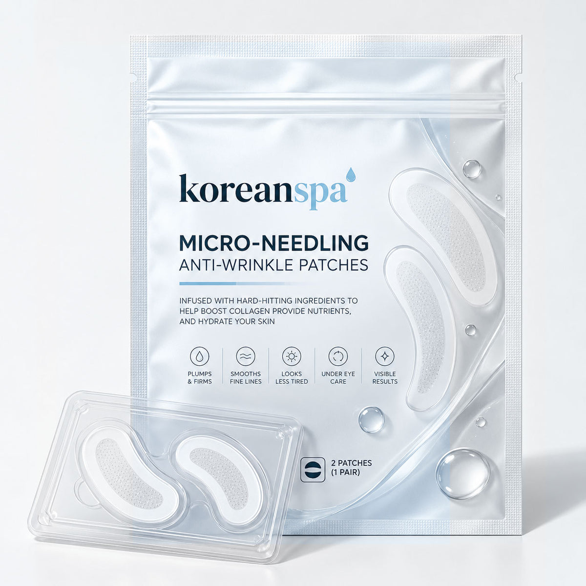 Microneedling Dissolving Eye Patches