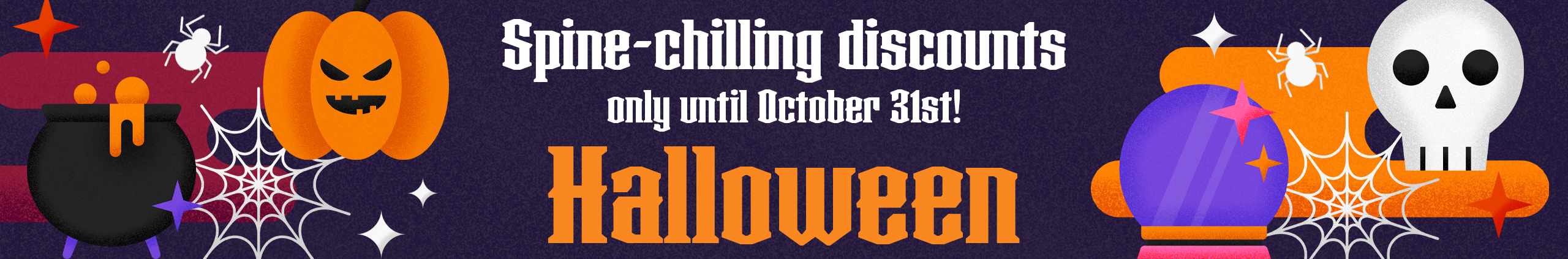 Halloween Promotion Banner